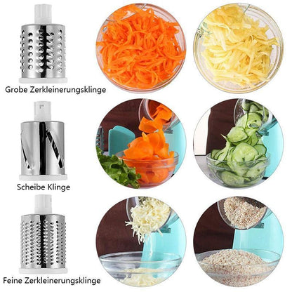 Coupe-légumes manuel multifonction — râpe rotative pour légumes et fruits