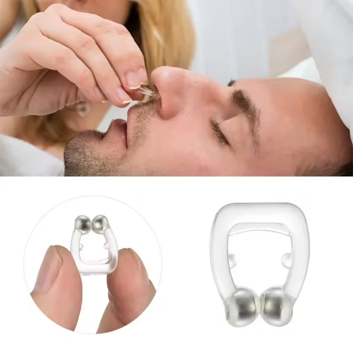 Clip nasal anti-ronflement magnétique