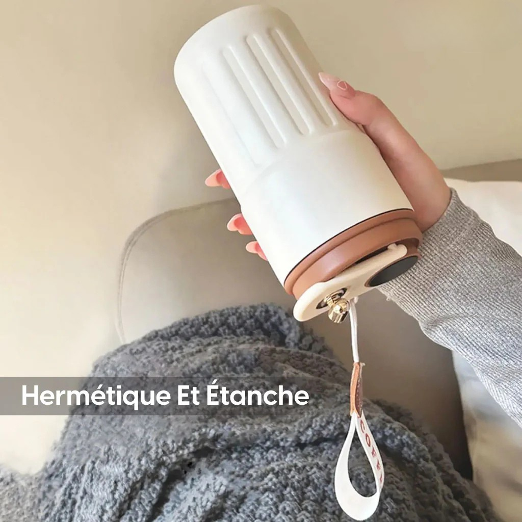 Tasse Isotherme avec Affichage LED de Température