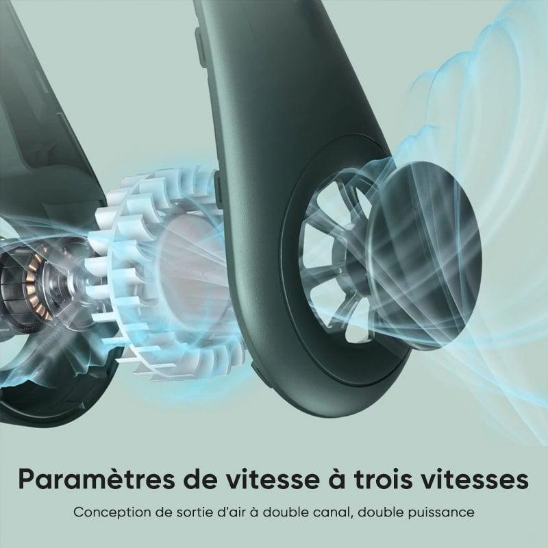 Ventilateur silencieux de chargement USB