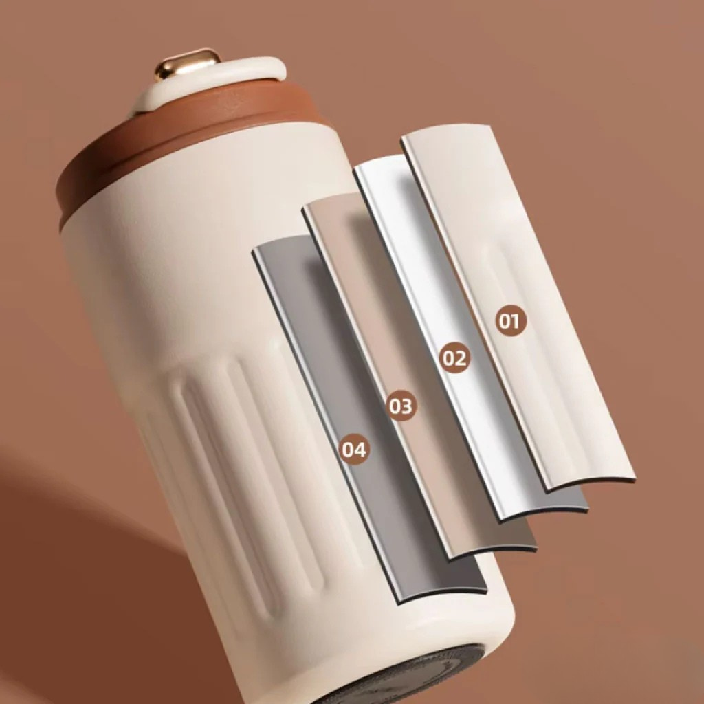 Tasse Isotherme avec Affichage LED de Température