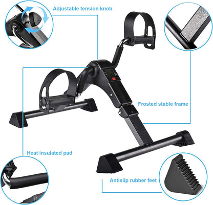 Pédalier pliable - Mini vélo d'appartement