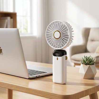 Mini ventilateur LED pliable