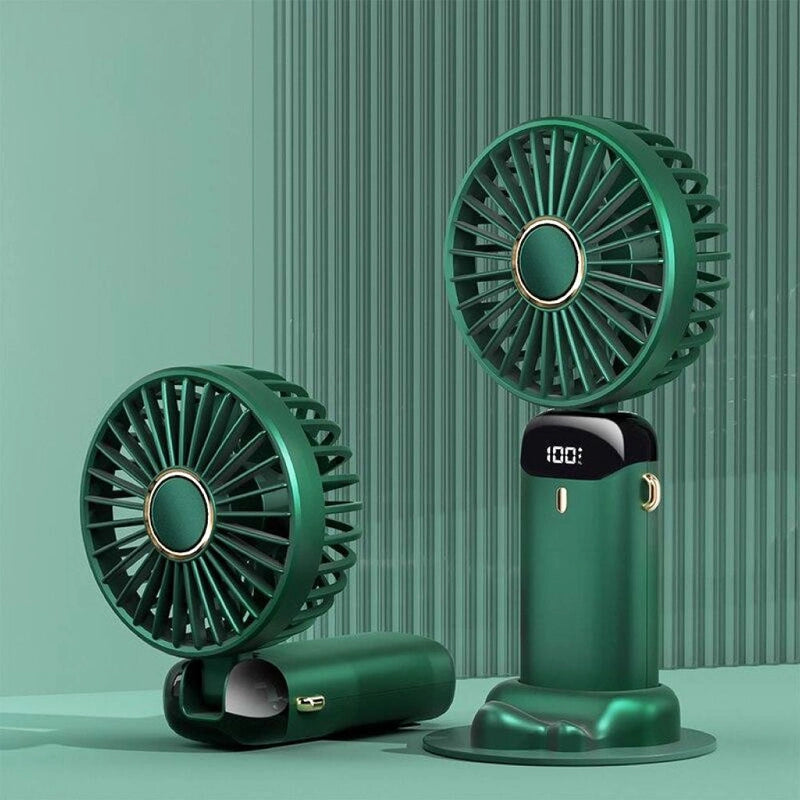 Mini ventilateur LED pliable