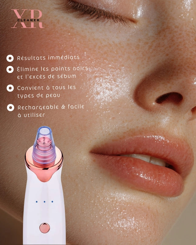 XR CLEANER : Aspirateur de points noirs